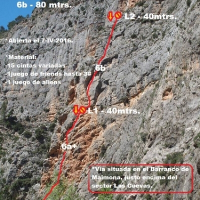 Croquis de la vía Pensat i fet