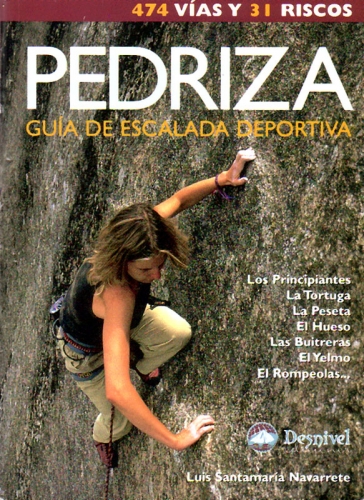 Pedriza, guía de escalada deportiva - Guía de la pedriza. Vías dibujadas sobre dibujo. Información de las vías completa. Idioma: Castellano.
474 vías y 31 riscos 