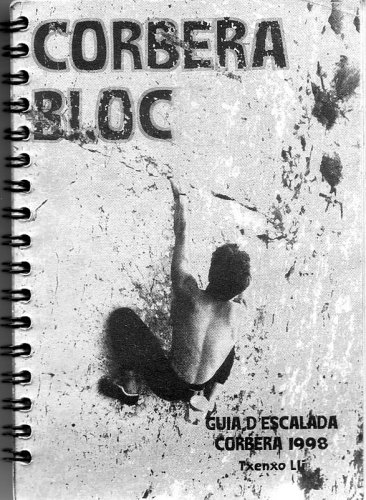 Corbera Bloc - Pequeña pero digna guía con croquis dibujados en blanco y negro.